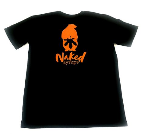 Buy Naked Syrups Black T-shirt Online