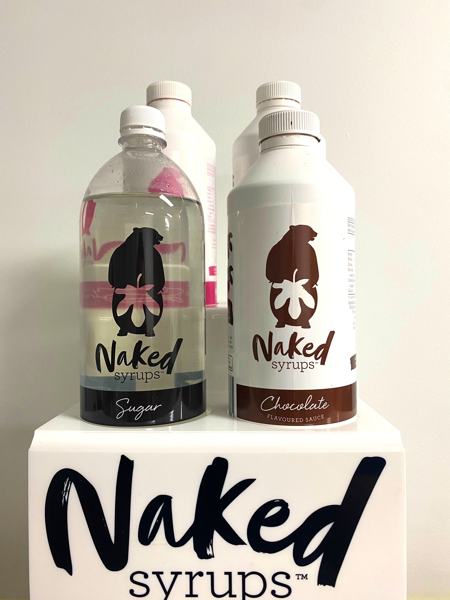 Naked Syrups Bottle Stand Naked Syrups